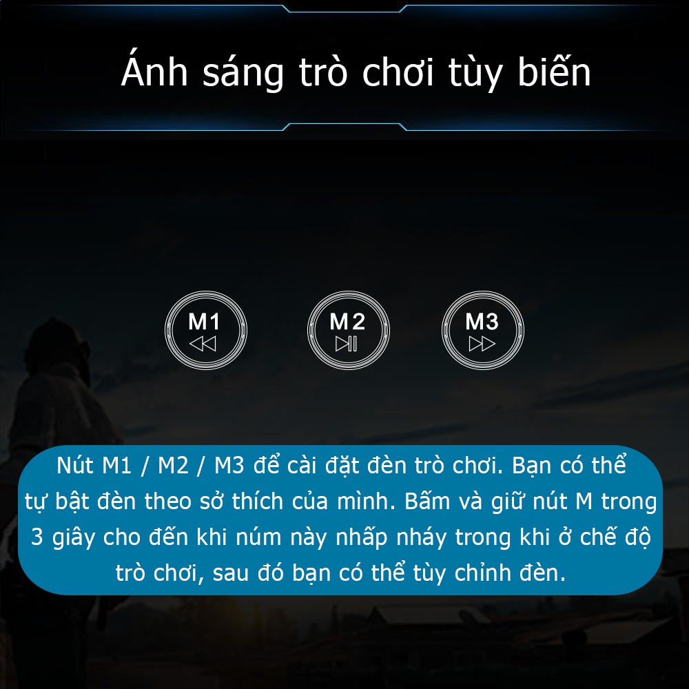 [Mã ELHAMS5 giảm 6% đơn 300K] Bàn phím cơ gaming có dây trục xanh full size F2088