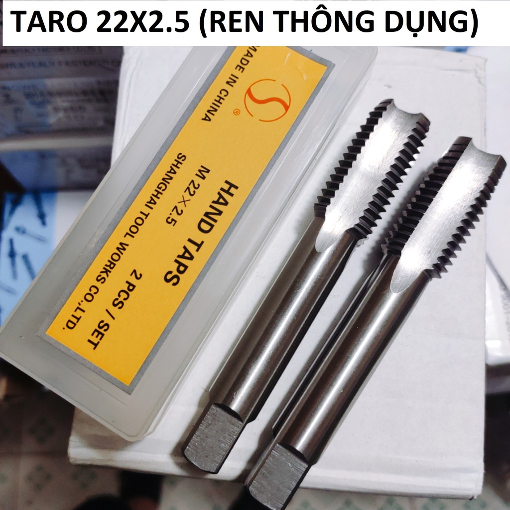 Taro 22 , Ta rô 22x2.5 (ren phổ thông), hàng Thượng Hải Loại 1 chính hãng