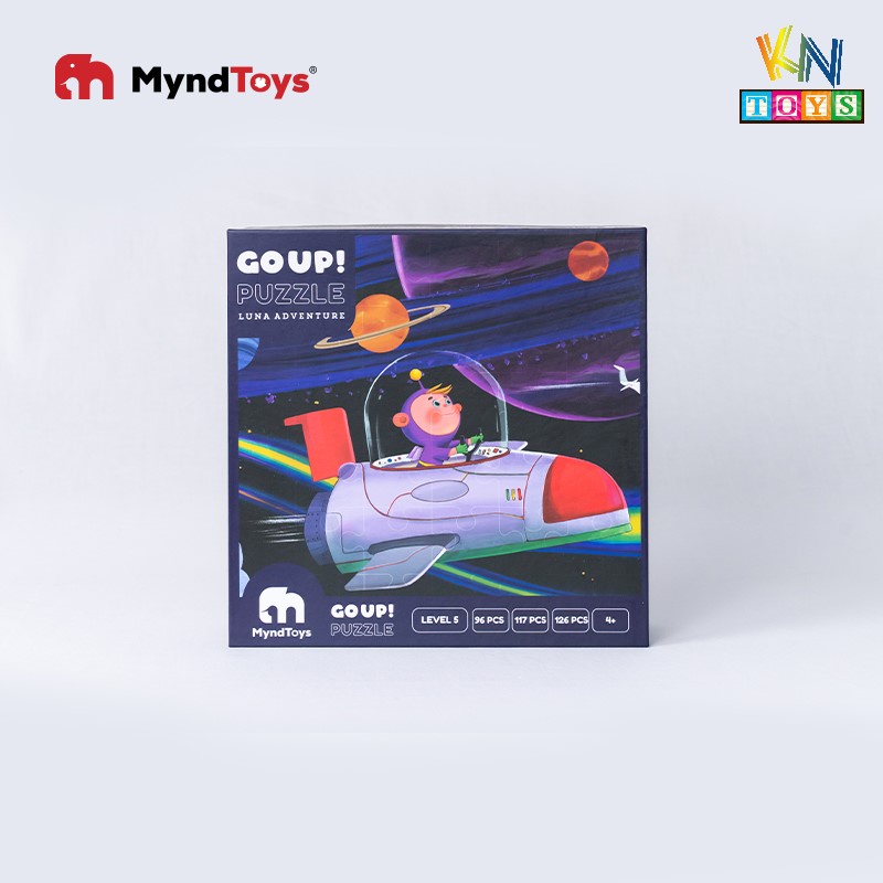 Đồ Chơi Xếp Hình MyndToys - GO UP! Puzzle – Level 5 – Luna Adventure (Cho Bé Từ 4 Tuổi)