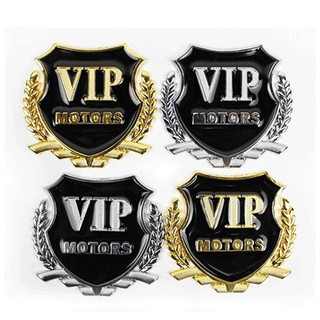 Logo vip dán trang trí xe ô tô