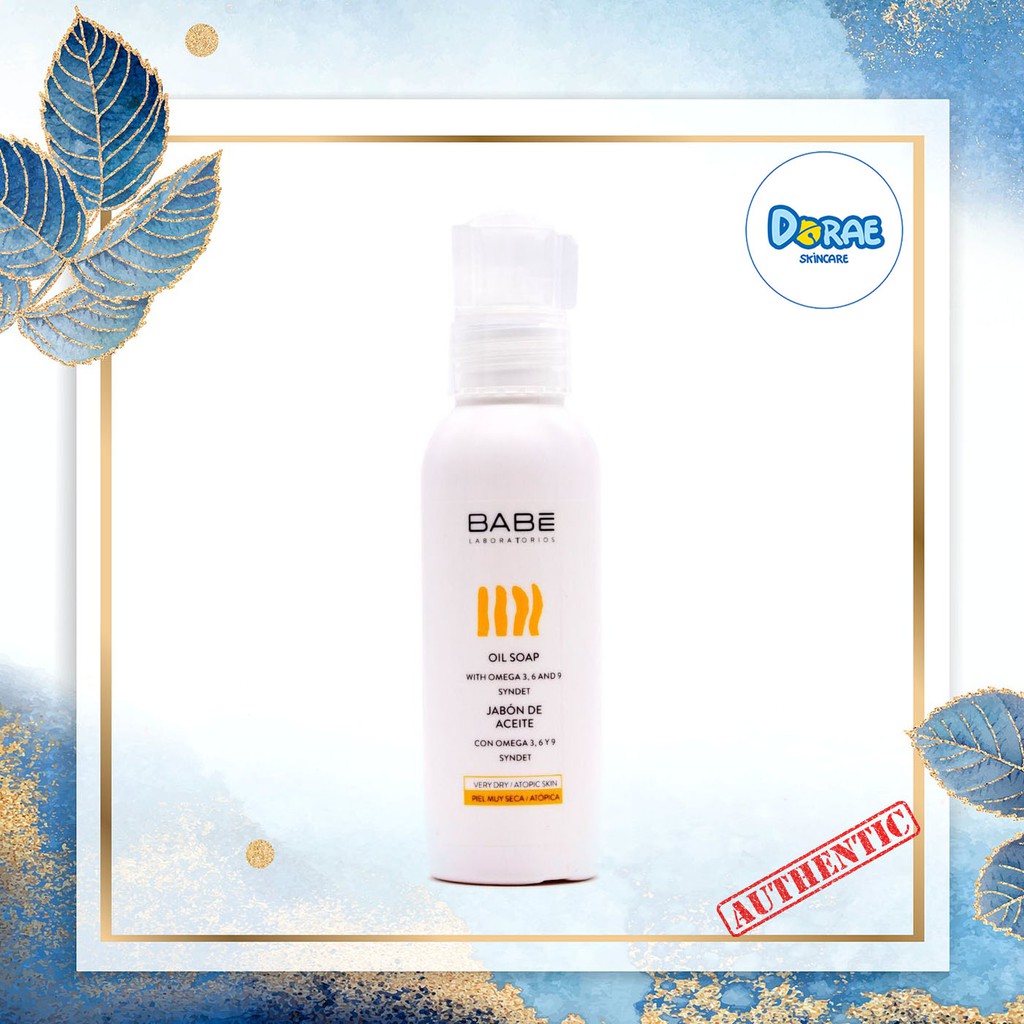 ✅ Sữa tắm làm mềm và dịu da cho da khô, chàm, kích ứng Babe Oil Soap