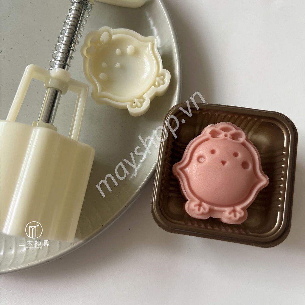 Khuôn trung thu 1 mặt Gà con (50g)/ KTT90