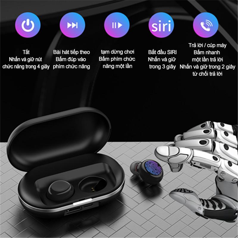 Tai nghe bluetooth trong tai ZLT TWS 5.0 đa chức năng với dung lượng lớn và dễ dàng mang theo Tai nghe [EJ10008]