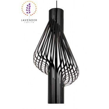 Đèn thả nghệ thuật hình ly 1 đui sắt TH030