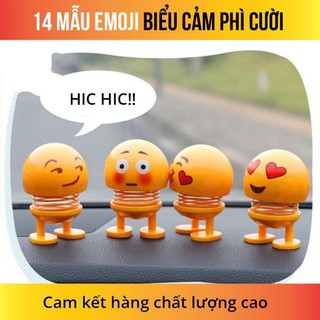 [Rẻ vô địch] Emoji lúc lắc lò xo cực cute, hàng loại 1 lò xo thép .DoChoiXeMay