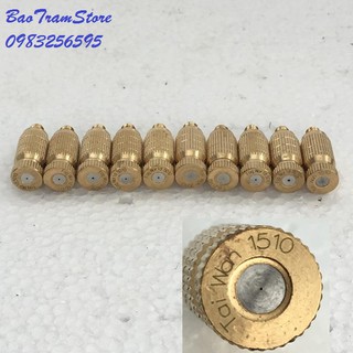 Set 10 đầu bep phun sương số chất liệu đồng thau