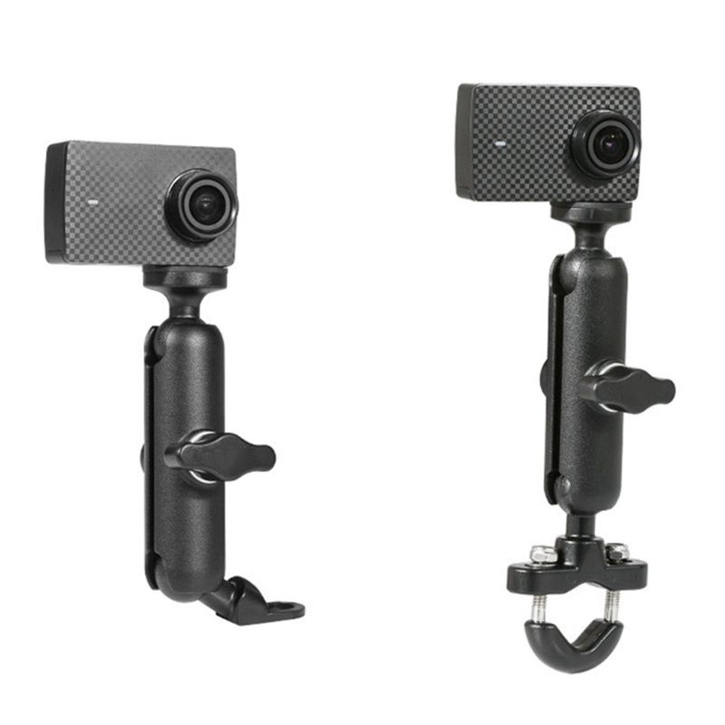 Giá Đỡ Cố Định Camera Hành Trình Hero 8 / 7 / 6 Bằng Kim Loại Gắn Kính Chiếu Hậu Xe Máy