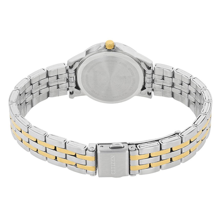 Đồng Hồ Nữ Citizen Dây Thép Không Gỉ EQ0608-55A - Mặt Trắng