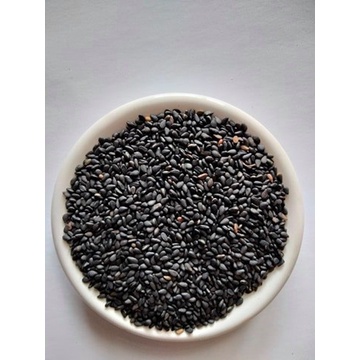 500g Mè đen sống đã rửa Sạch, Vừng đen rang củi, Mè đen hữu cơ rang củi, Mè đen Sạch