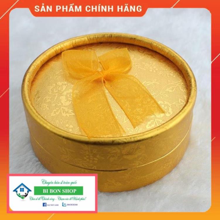 *HOT* Hộp lụa vàng nhỏ đựng trang sức