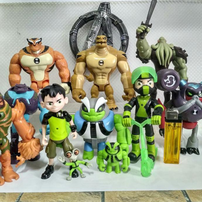 Set 9 Mô Hình Đồ Chơi Nhân Vật Ben Ten