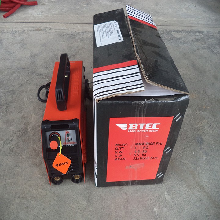 Máy hàn gia đình điện tử Btec MMA-200E Pro