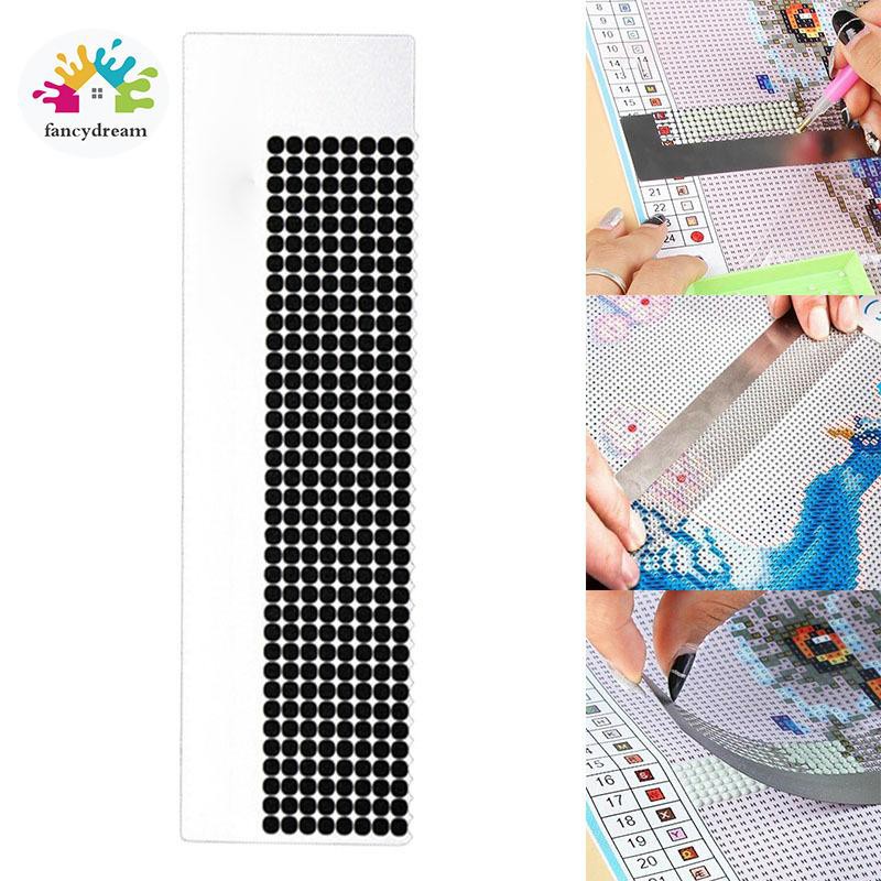 Thước Làm Tranh Đính Đá 13cm - Thước A
