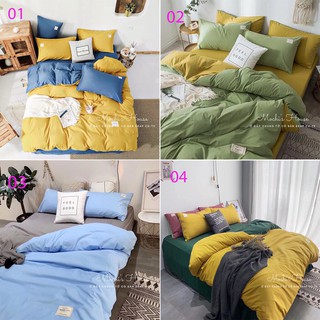 Bộ chăn ga gối cotton poly cao cấp