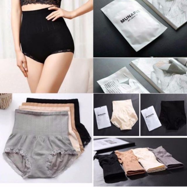 Quần gen bụng munafie viền ren Hàng Xuất Nhật | BigBuy360 - bigbuy360.vn