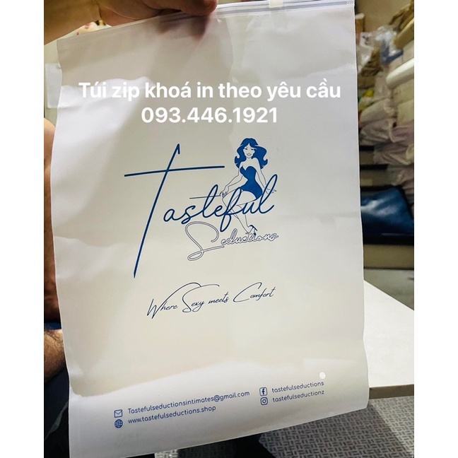 túi đóng hàng in thông tin shop