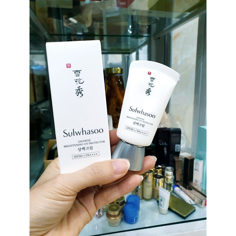 Kem chống nắng dưỡng trắng da Sulwhasoo (Sulwhasoo Snowise Brightening UV Protector SPF50+/PA++++) 20ml