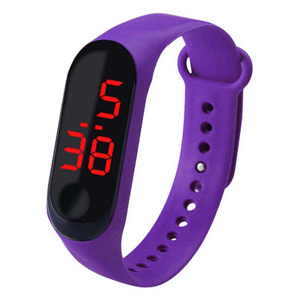 Đồng Hồ Điện Tử Hiển Thị led Dây Đeo Có Thể Điều Chỉnh