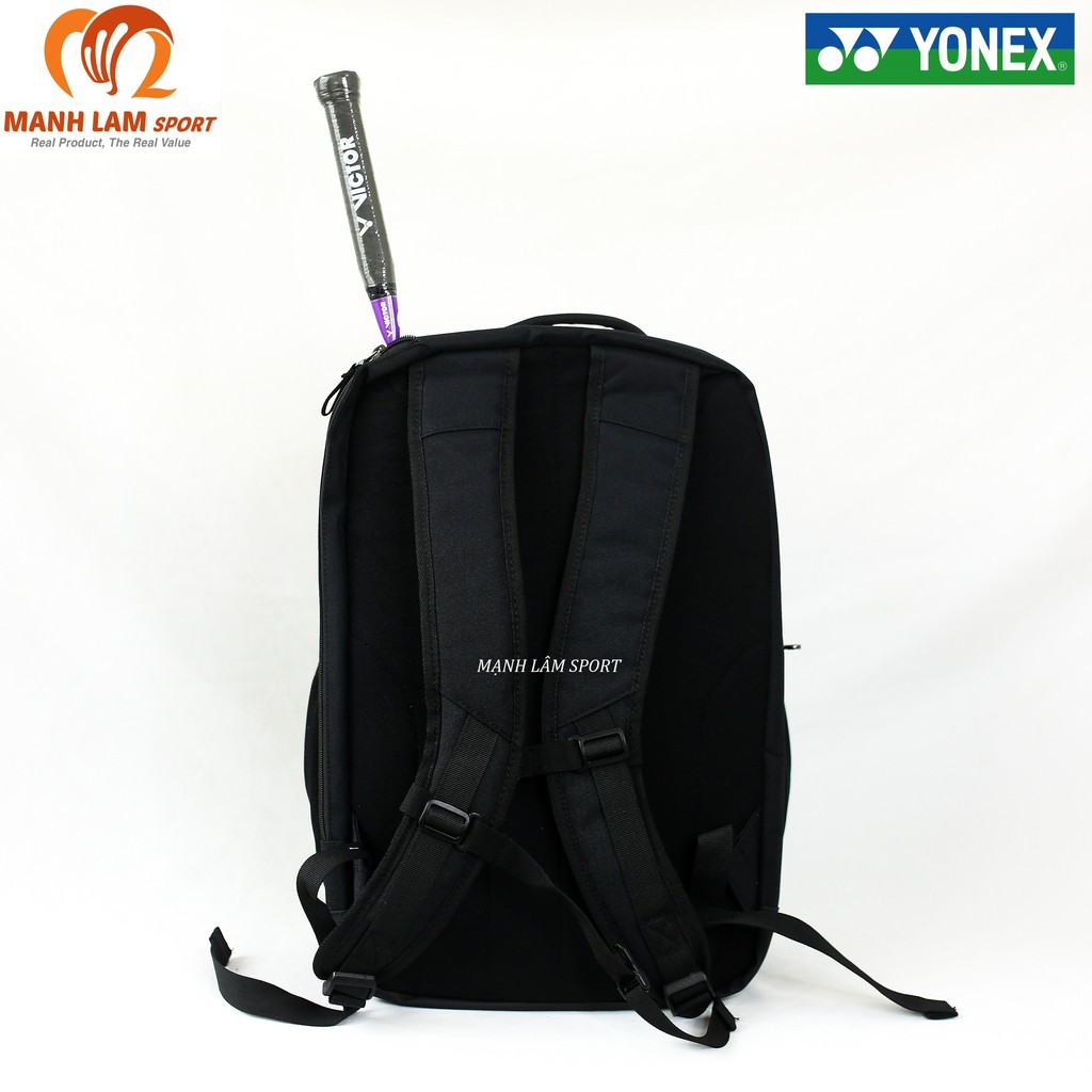 [TẶNG TẤT] Balo cầu lông yonex BAG2018S Đen Đỏ