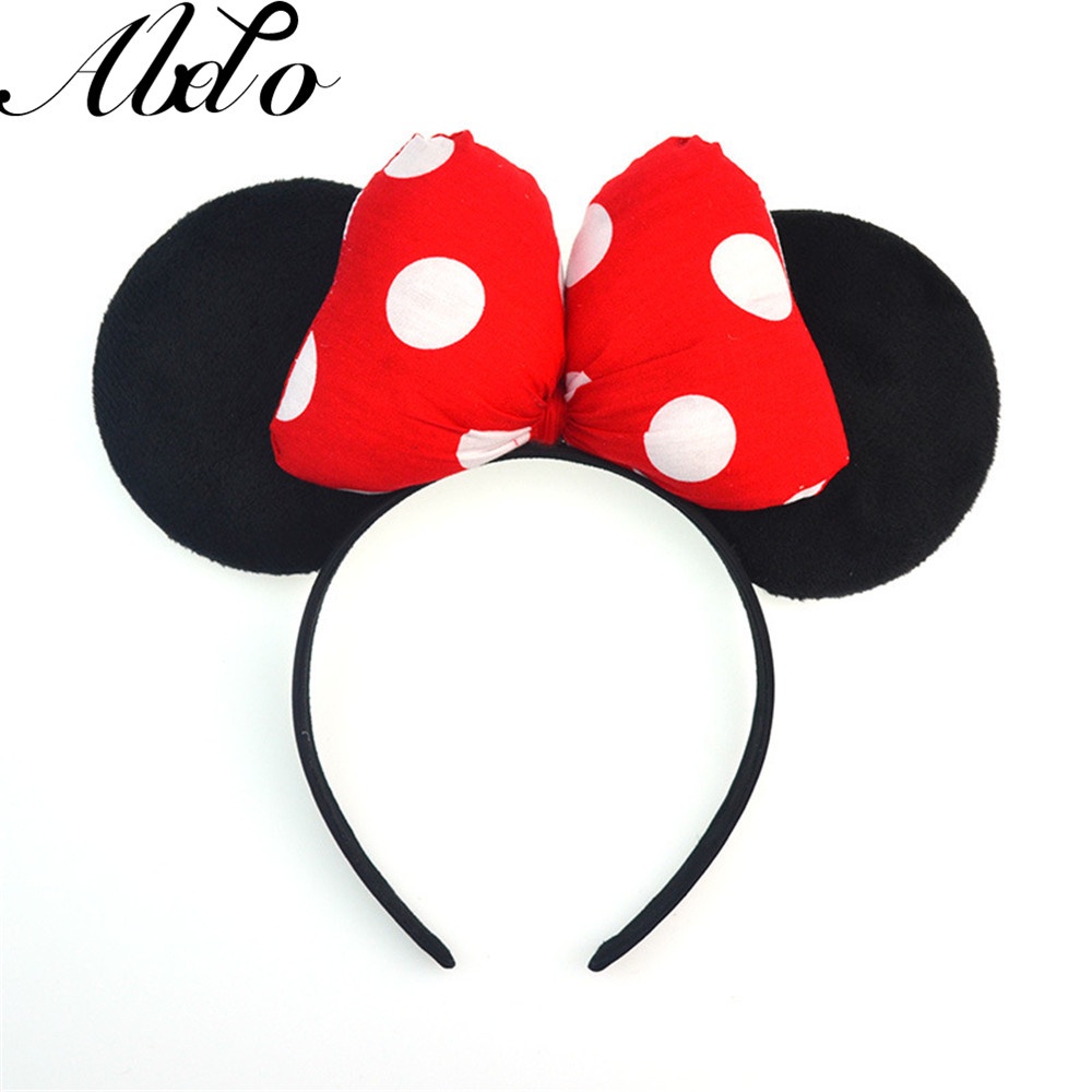 Băng Đô Hình Chuột Minnie Mickey Dễ Thương Cho Người Lớn Và Trẻ Em