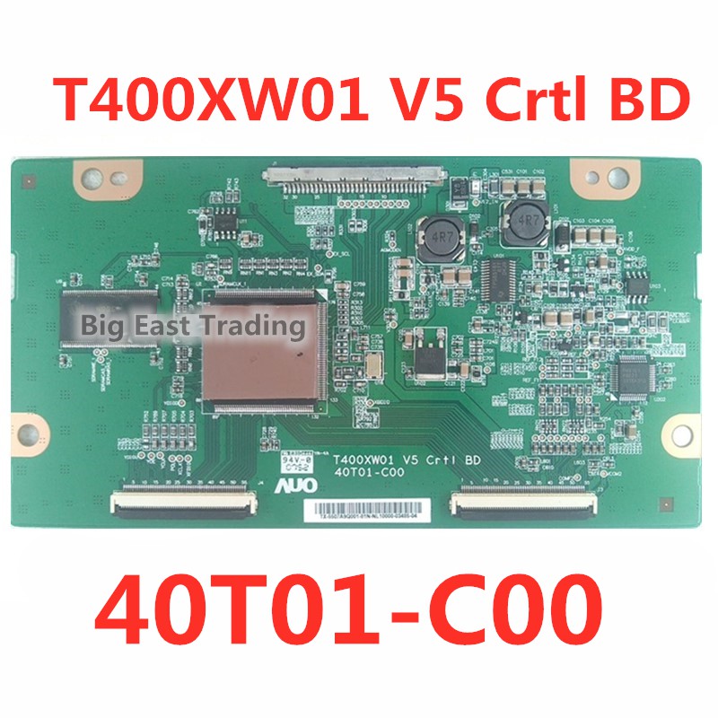 40T01-C00 1 Bảng TCON T400XW01 V5 Ctrl BD 40T01-C00 TV T-CON Logic Board cho LA40A350C1, đảm bảo chấ