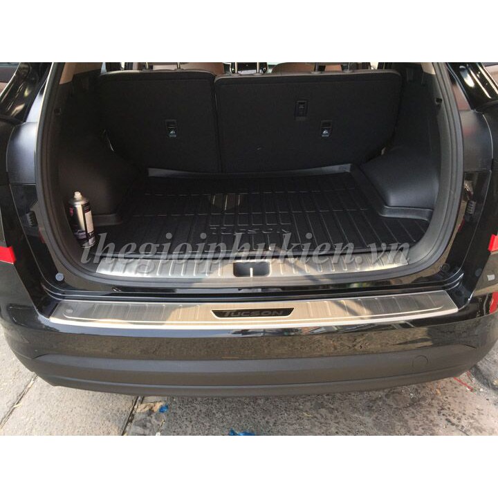 Ốp chống trầy cốp Hyundai Tucson 2019-2021 – INOX(hàng cao cấp)