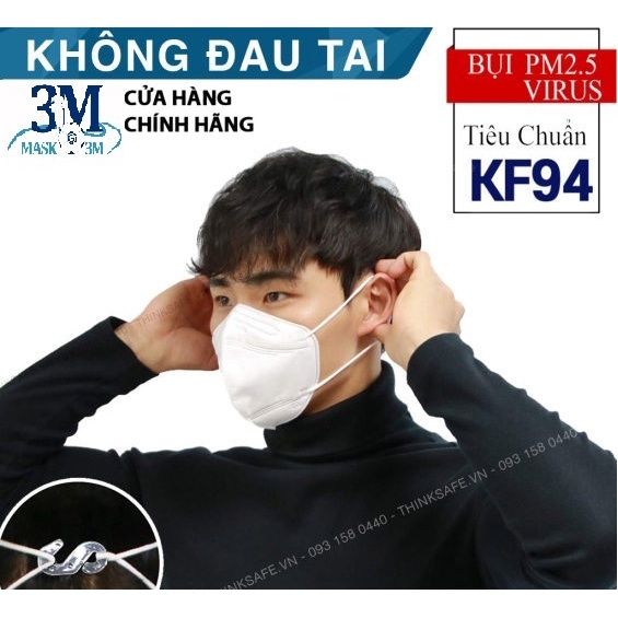 Hộp 20 chiếc khẩu trang lọc bụi KF94 3M 9013