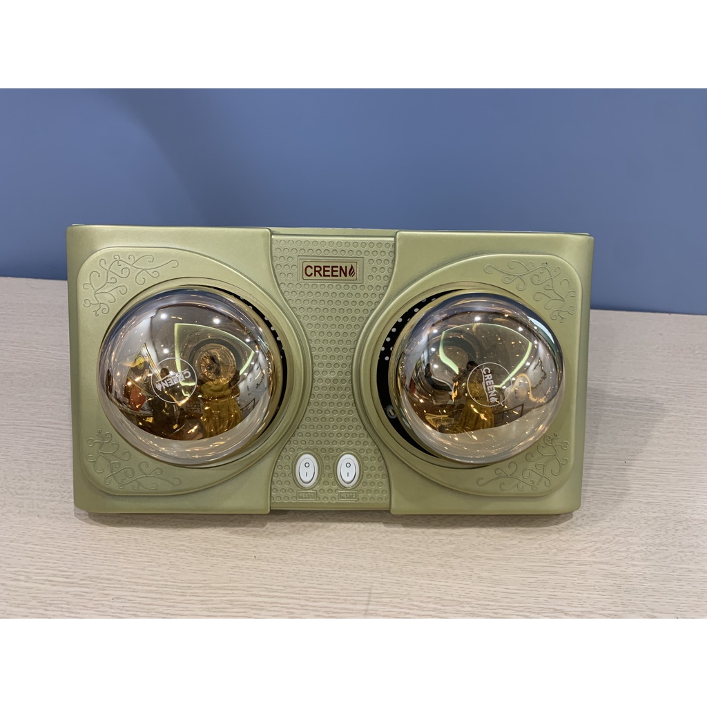 Đèn Sưởi Nhà Tắm Cao Cấp Creen 2 Bóng - 3 Bóng