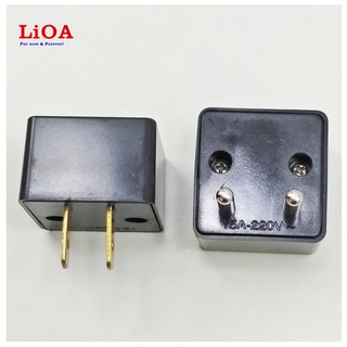 Ổ cắm nối đa năng LiOA - loại chân cắm tròn phi 5 và chân cắm dẹt