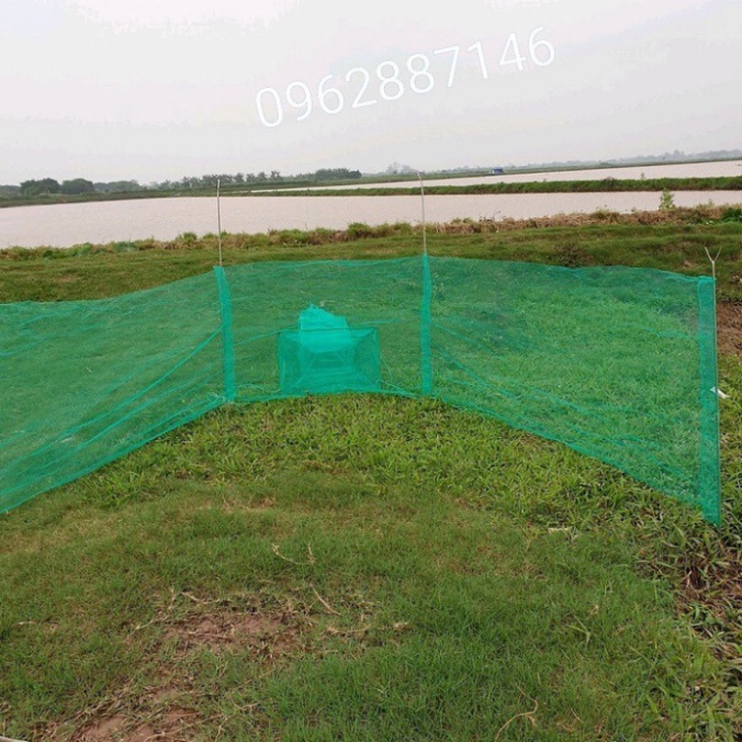 Đăng chặn sông dớn săm bắt cá tàng hình 8m