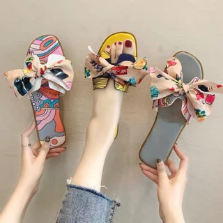Dép nơ xuân hè ulzzang