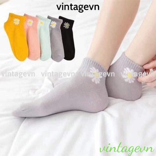 1 đôi tất hoa cúc