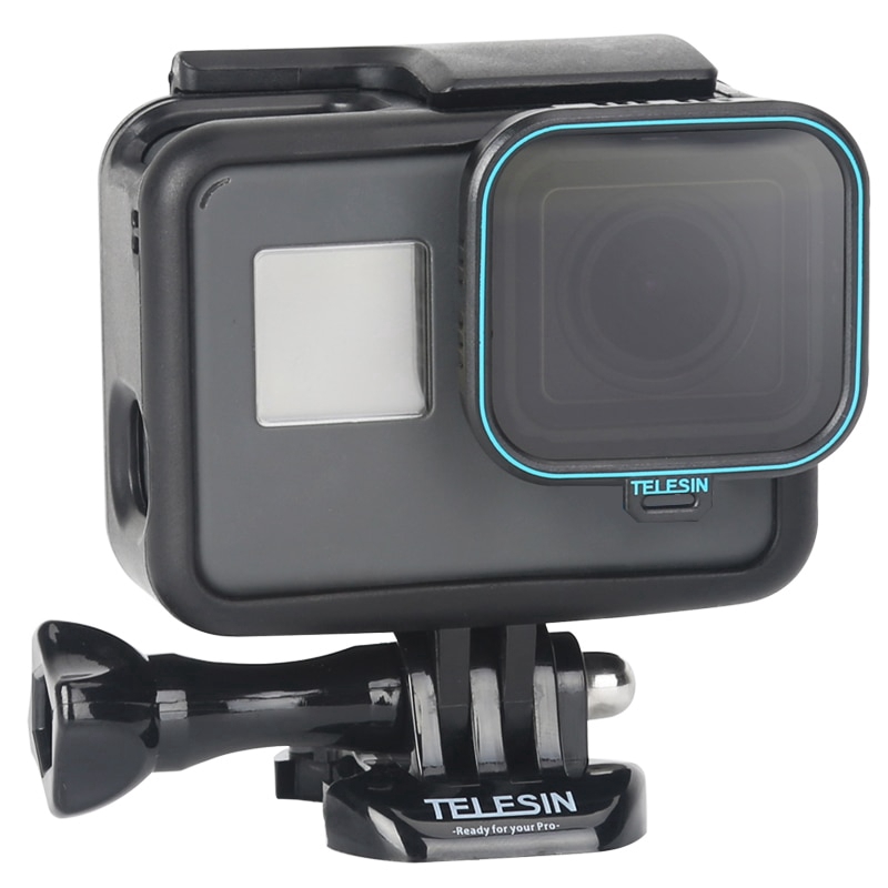 TELESIN CPL lọc cho GOPRO Anh hùng 7 6 5 Đen Anh hùng 7 Máy ảnh Accessoreis phân cực Lọc CPL Lens Lọc