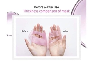 Mặt nạ thạch Celderma hồng Ninetalks Hydrogel mask (4 miếng)