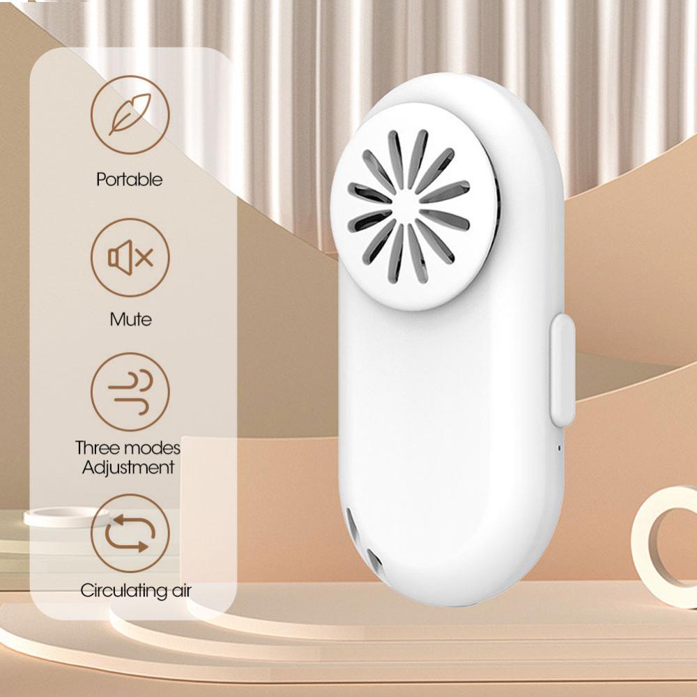 Quạt Mini Tích Hợp Khẩu Trang Mini Có Thể Sạc Lại Bằng Cổng USB I3U8