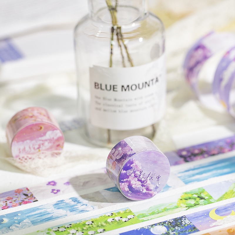 Băng keo dán trang trí sổ lưu niệm 3m kiểu vintage diy