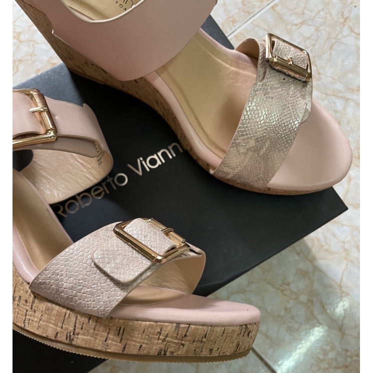 Giày Roberto Vianni Xuất Âu BigSize Nâu & Hồng Size 40 41 ( Có Sẵn ) | BigBuy360 - bigbuy360.vn
