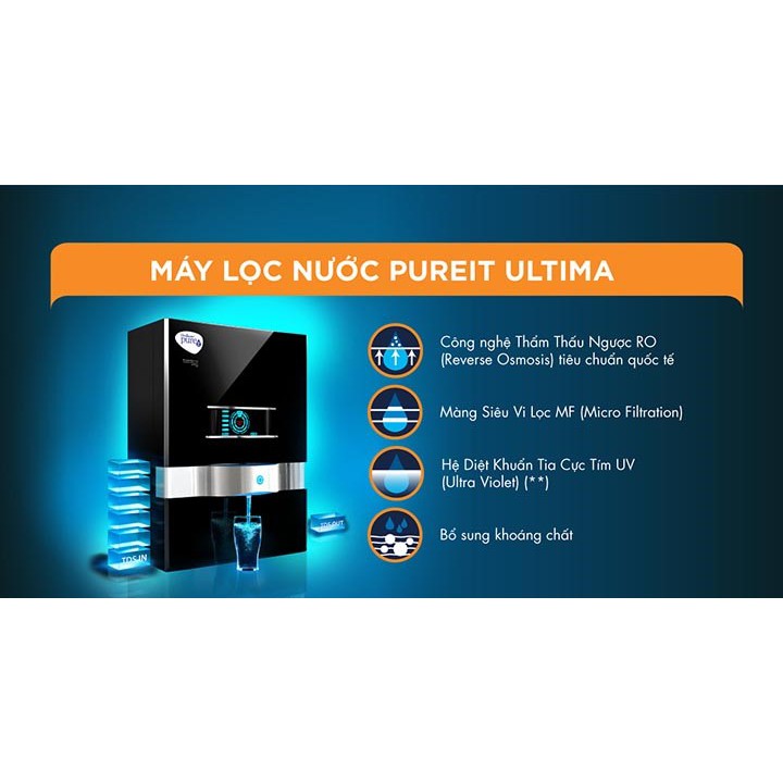 Máy Lọc Nước Pureit Ultima (Miễn phí giao tại HCM-ngoài tỉnh liên hệ shop)