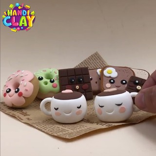 Combo 6 hộp Đất nặn siêu nhẹ cao cấp Handi Clay