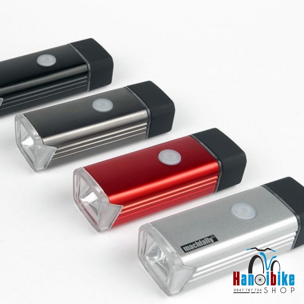 Đèn siêu sáng xe đạp Machfally sạc USB