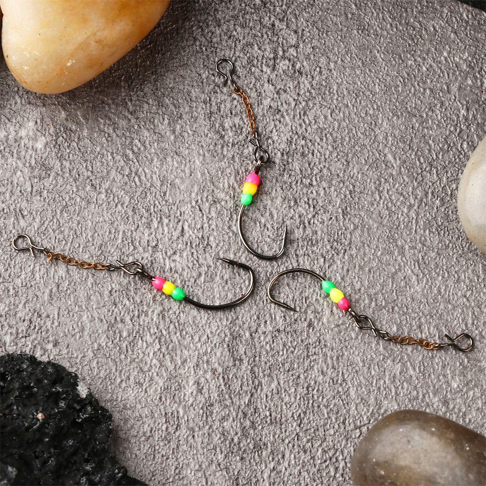 MYRONGVN Set 5 Lưỡi Câu Cá Cứng # 2 # 4 # 6 # Chất Lượng Cao