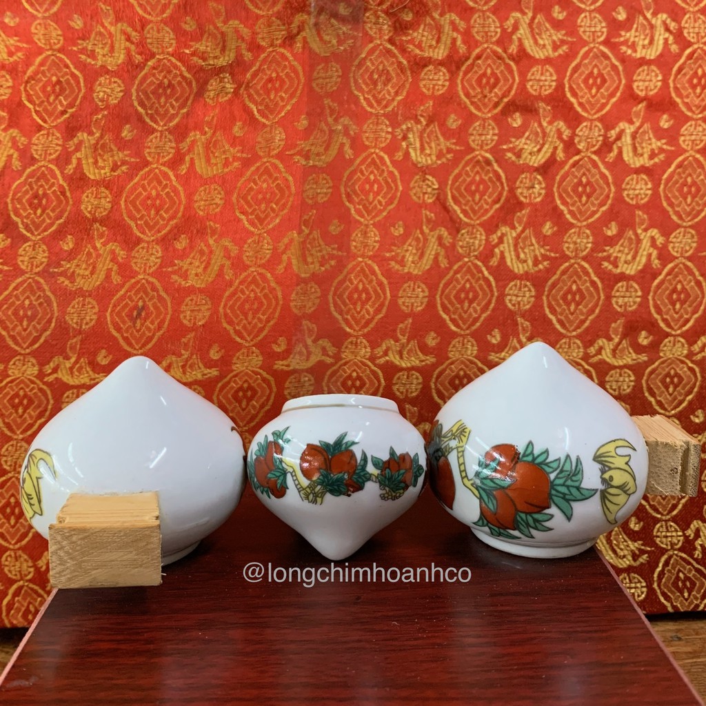 Cóng Than Lửa Chào Mào Đào Phúc Lộc Thọ Đáy Nhọn