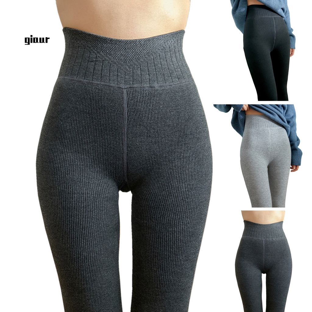 Giaurz Quần Tất Lông Cừu Co Giãn