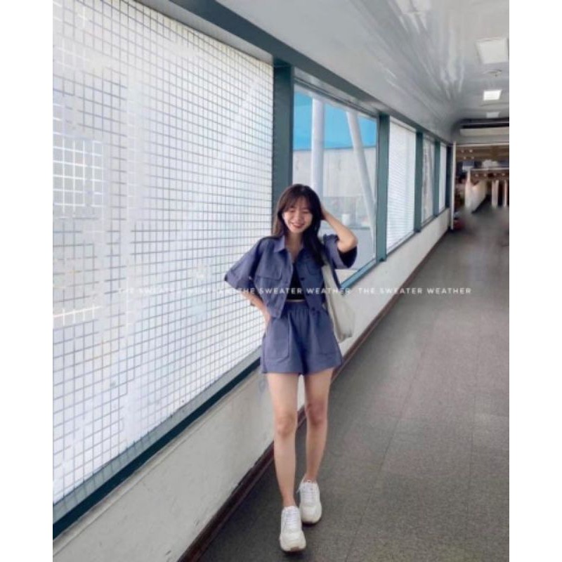 SET VEST NỮ 3 MÓN QUẦN SROT CÁ TÍNH