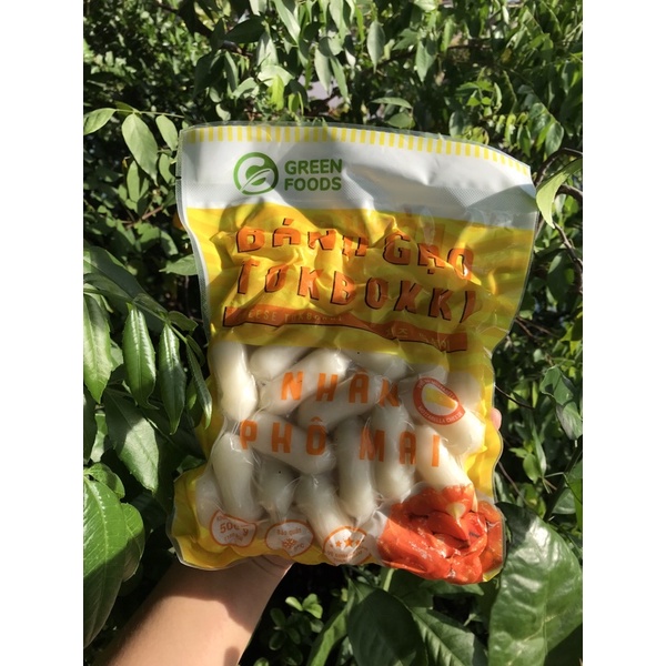 Bánh Gạo Hàn Quốc Tokbokki Nhân Phô Mai Greenfoods