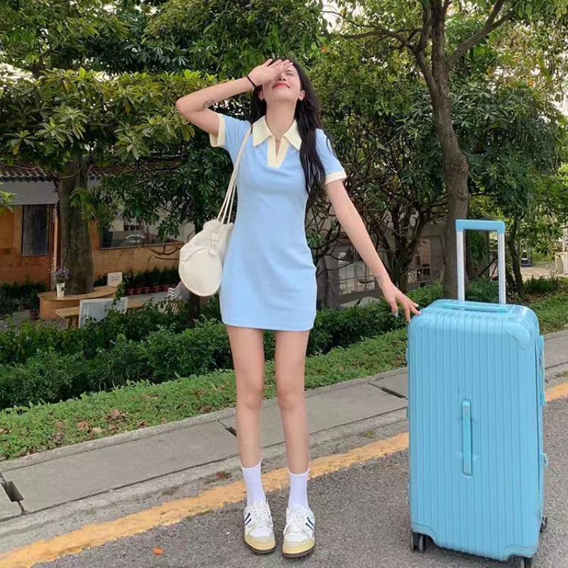 Đầm Mùa Hè Dáng Ôm Chiết Eo Thời Trang Hàng Mới Cho Nữ