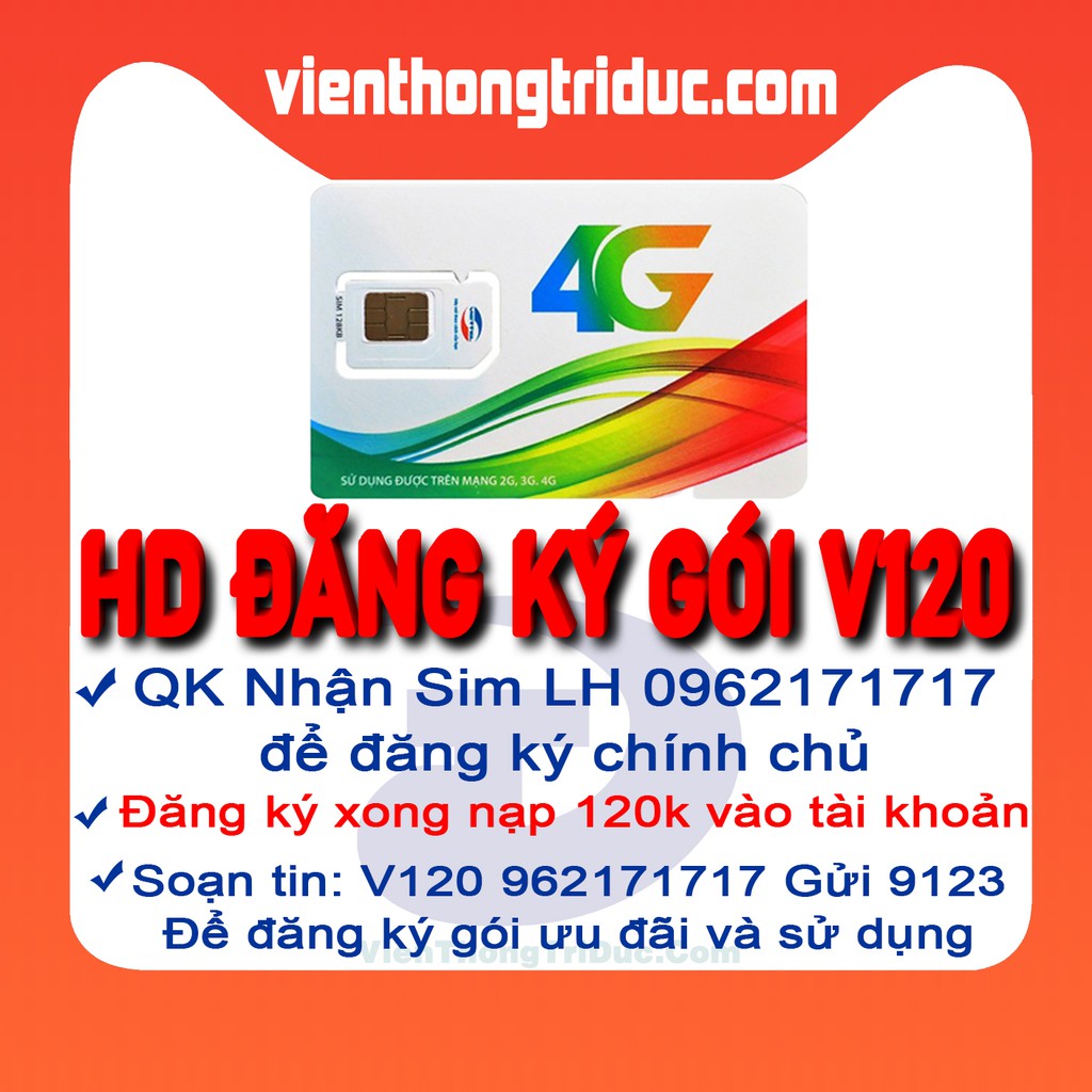 [SIÊU ƯU ĐÃI] Sim V120 Viettel Số Đẹp Tự Chọn Dễ Nhớ - Phong Thủy Cao - Hợp Mệnh - Phù Hợp Làm Hotline Kinh Doanh