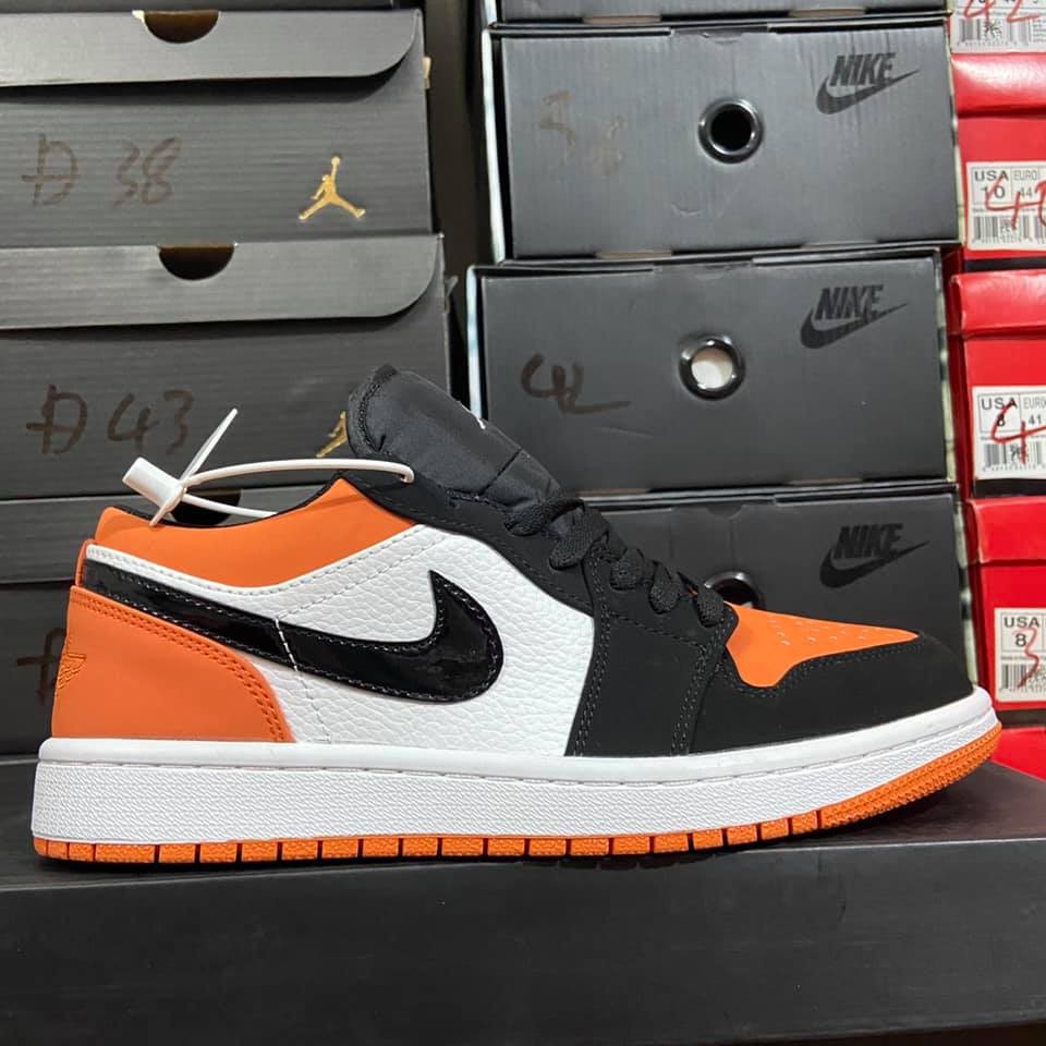 [JORDAN 1:1] Giày sneaker AIR JORDAN phiên bản cam đen hot hit