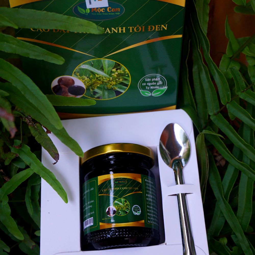 Viên thìa canh cao thìa canh tỏi đen hỗ trợ hạ và ổn định đường huyết, ngưng biến chứng của tiểu đường lọ 120g
