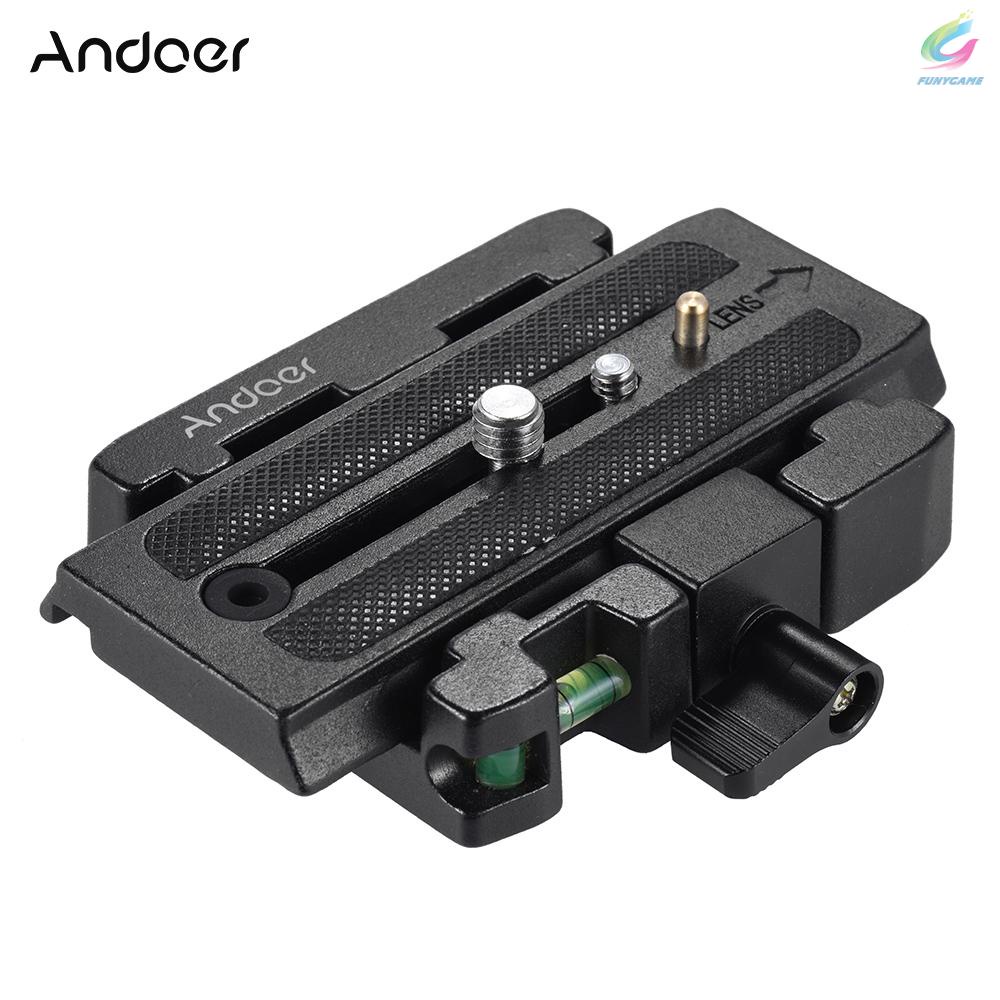 Đế tháo lắp nhanh Andoer cho chân máy ảnh Manfrotto 501 500ah 701hdv 503hdv Q5